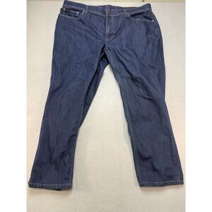 LL Bean Dark Wash Denim Jeans Comfort Fit Classic Style‎ 40x29, casual, preppy